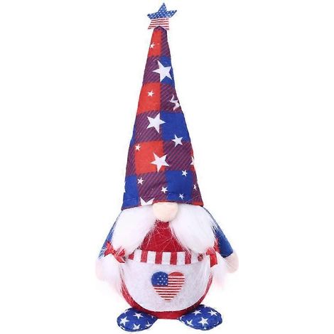 Geschenke zum Unabhängigkeitstag: Zwergenherz, Stern, Veteranentag, Nisse Tomte, 4. Juli – Typ C