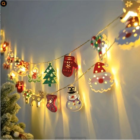 Décoration Lumineuse Noël 3m 20 Ampoules Étanche IP44 Pour Arbre Fenêtre Balcon Extérieur (1/4)