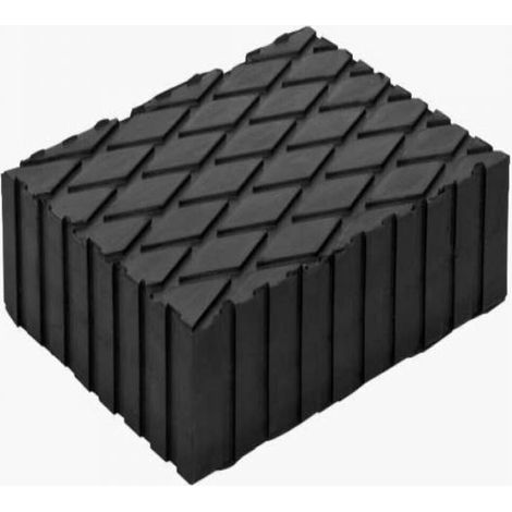 Tamponi in gomma per ponte sollevatore blocchi spessori per ponti 160X120X80MM