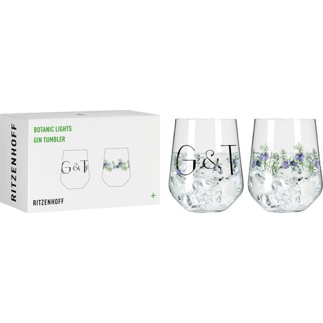 Lot de 2 verres à gin - 700 ml - Fabriqué en Allemagne (1/5)