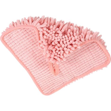 Serviette suspendue en chenille pour adultes , absorbante et lavable , éponge douce la salle de bain
