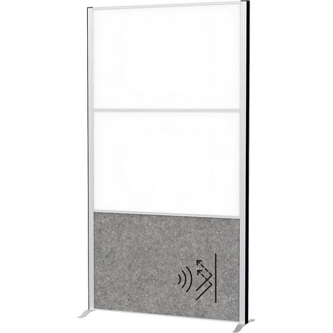 MAUL, Système de cloison modulaire MAULconnecto, 2x tableau