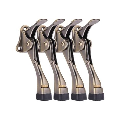 Lot de 4 cales porte lourdes multifonctionneles en bronze pour maintenir la porte ouverte (1/3)
