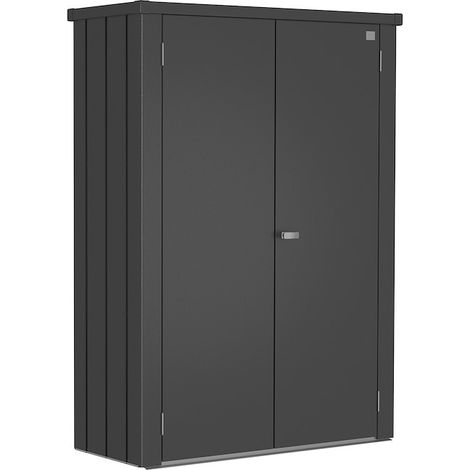 Terrassenschrank Romeo Gr. M HIGH dunkelgrau-metallic
