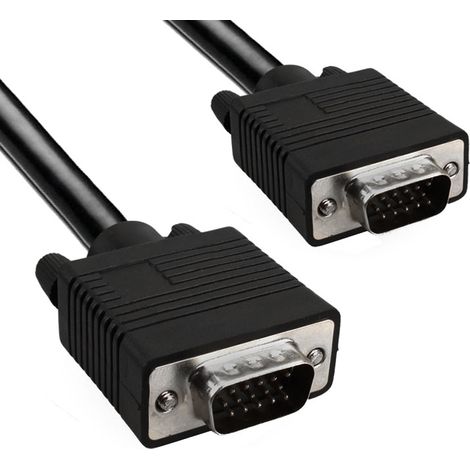 Vultech 5m VGA VGA-Kabel VGA (D-Sub) Schwarz
