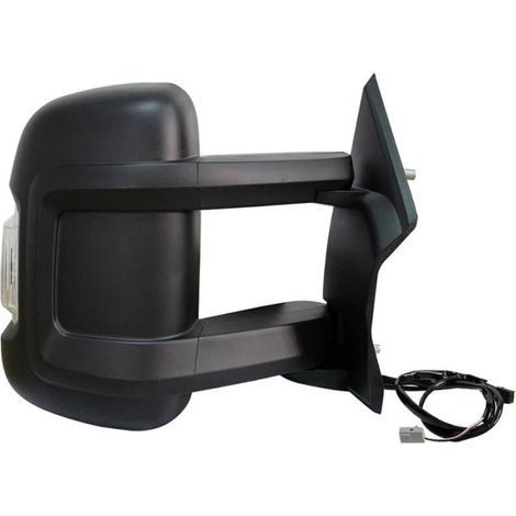 Rétroviseur électrique droit noir chauffant bras long 5W Citroen Jumper depuis 2006