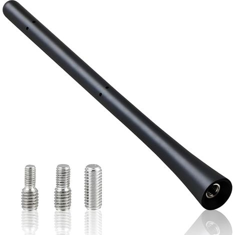 Car Antenna, Car Accessories FM AM 17cm, Car Radio Antenna for Car Stereo Tuner Auto Truck SUV Vehicle, Universal Replacement with M4.0 M5.0 M6.0 Screw Installation (1/5)