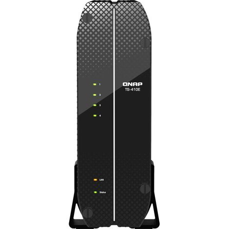 QNAP TS-410E NAS Torre Ethernet Negro J6412 (1/4)