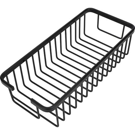Étagère murale en aluminium antirouille de grande capacité, idéale pour ranger les épices dans la cuisine, la salle de bain et le salon de beauté. (1/5)
