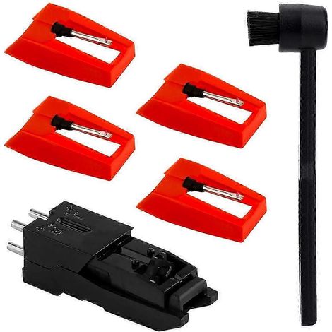 Aiguille de rechange pour tourne-disque, lot de 4, stylets diamant pour platine vinyle ION Player LP (1/5)