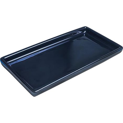 Plateau de salle de bain en céramique rectangulaire - Parfum de salle de bain et cuisine (1/5)