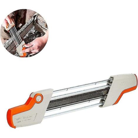 56057504303 Guide-chaîne compatible avec les chaînes de tronçonneuse Stihl 3/8p pour chaîne Stihl 2 en 1 monobrin 4,0 mm - Cisea (1/5)