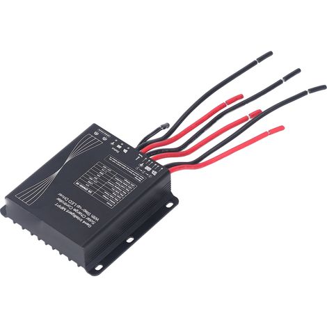 Contrôleur de charge solaire MPPT intelligent 12 V avec pilote de LED à moteur pas à pas (1/5)