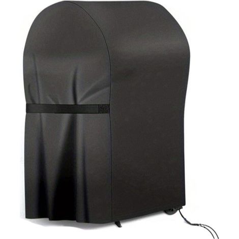 Housse pour barbecue en forme d'arche, noire, en Oxford 210D, imperméable et résistante aux UV, 110 x 77 x 67 cm (1/3)