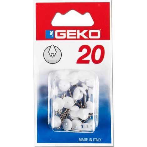 Blisterpackung mit 10 3-Punkt-Aufhängehaken 550/4 Geko (1/2)