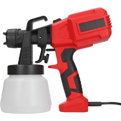 Elektrische Farbspritzpistole mit verstellbarer Düse, geteilte Handspritzpistole für dekorative Zwecke, 800 ml, EU-Stecker, 220 V (1/5)