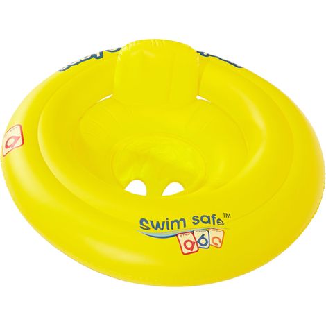 Bieco 22-032096 - Ciambella gonfiabile per bambini con base protettiva, 0 - 12 mesi
