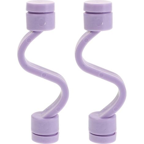 2 Stück Frontlader Waschmaschinentürhalter Kunststoff Magnetisch Mit Belüftung Türstopper Zur (1/5)