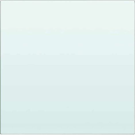 Maison Exclusive - Regalboden Glas Transparent 20x20 cm (1/3)