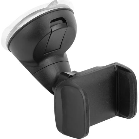 Support Telephone Voiture Universel 360 Degrés Pour Pare-Brise Smartphone 5-6 Pouces Ventouse Silicone (1/5)