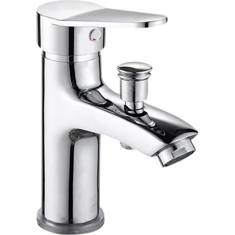 Robinet de douche monotrou à double usage - Alliage - Eau chaude et froide - Promotion 30% de réduction - Design moderne et économique.