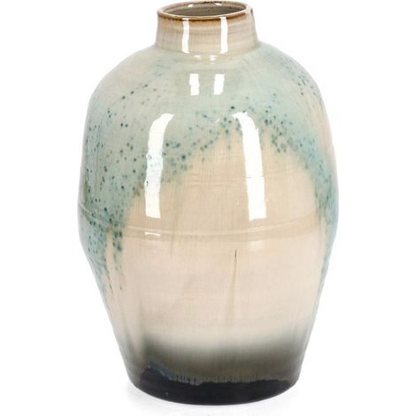 Vaso "Coira" in terracotta smaltata per uso esterno h 37 cm