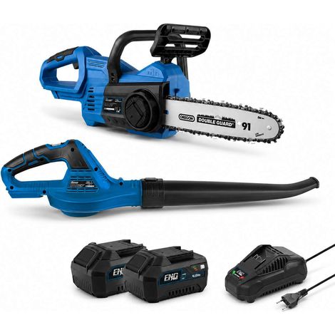 Motosega + Soffiatore + Kit ONE4ALL 2 batterie 4.0 e caricabatteria ENG PRO (1/4)
