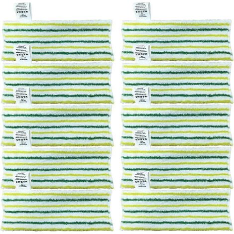 Pièces de rechange pour nettoyeurs vapeur Karcher SC2, SC3, SC4, SC5, Easyfix CTK10, CTK20, SG4/2 et SG4/4 : chiffons de nettoyage (lot de 10). (1/5)