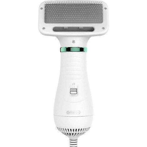 Sèche-cheveux 2 en 1 avec brosse lissante pour petits chiens et chats, 75-85 dB, température réglable (États-Unis) (1/5)