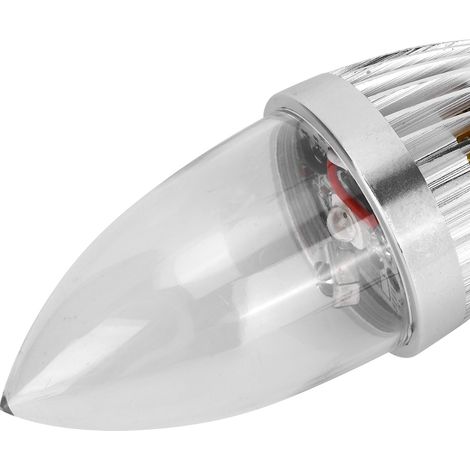 Ampoule LED 3W E27/E12 RGB avec télécommande, en alliage d'aluminium, référence 85-265VE12 (1/5)