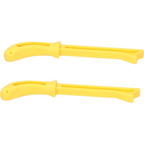 Poussoir de sécurité pour le travail du bois, outil de protection des mains pour scie circulaire et raboteuse (2 pièces)
