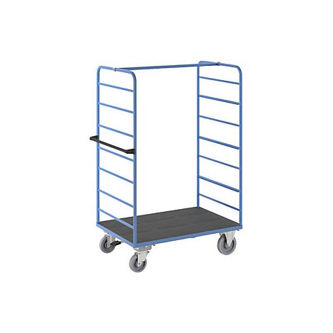 eurokraft pro  Carrello a ripiani  2 sponde  con bloccaggio