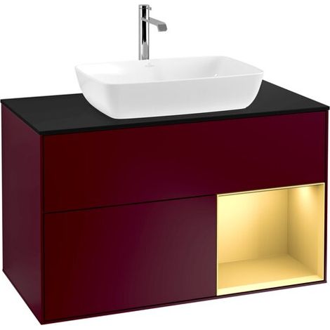 Villeroy & Boch F782HFHB Meuble sous lavabo Finion F78 (1/2)