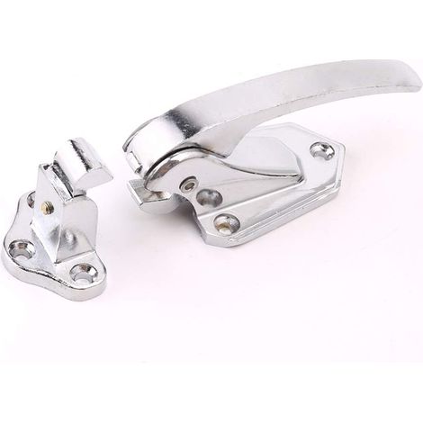 en Alliage De Zinc Poignée De Porte Serrure À Ressort Chargé Poignée De Verrouillage pour Four Réfrigérateur Congélateur (1/5)