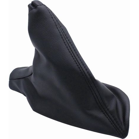 Pommeau de levier de vitesse, soufflet de levier de vitesse, couvre-levier de frein à main, cuir noir, pièces de rechange pour Ford F-150 (1/4)