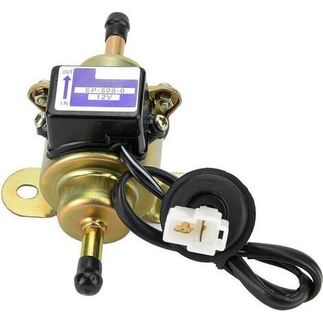 pair Pompe à carburant, 12V Pompe a Fuel Electrique de Voiture, EP-500-0 035000-0460 Pompe à essence de carburant à essence de l'essence universelle de l'essence (1/4)