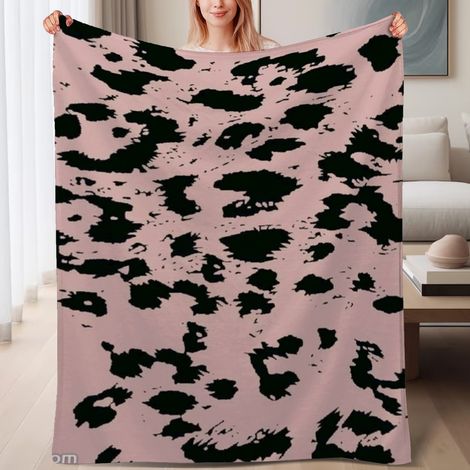 Couverture polaire ultra-douce pour la famille 60x80 pouces, pour lit, canapé, voyage, camping et décoration (1/4)