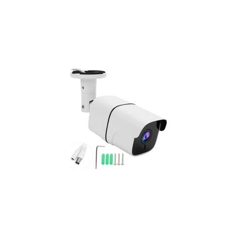 Caméra de sécurité extérieure HD 1080p 2MP IP66 IP66 Vision nocturne infrarouge imperméable grand angle pour le bureau à domicile