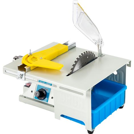 Mini Scie de Table, Scie Circulaire Compacte avec Ponceuse à Bande,750W Multifonctionnelle Portable de Précision pour Bricolage, Mini Scie de Table, pour Travaux du Bois et DIY (1/5)