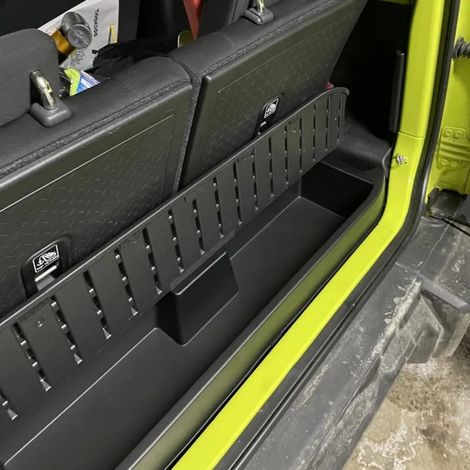 Suitable for 2019-2024 Suzuki Jimny JB47 trunk storage box/organizer conversion. (1/4)