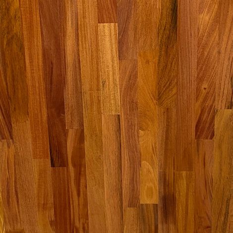 Forestea – Plateau en acajou massif huilé 1600 x 800 x 26 mm – Lamellé collé – FSC 100% – Pour espaces intérieurs