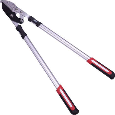 Cisaille de Taille à Deux Mains Manche en Aluminium et Lame avec Revêtement en Téflon 76 cm Coupe Enclume Capacité de Coupe de 45 mm Pour les Branches Sèches et Dures (1/5)