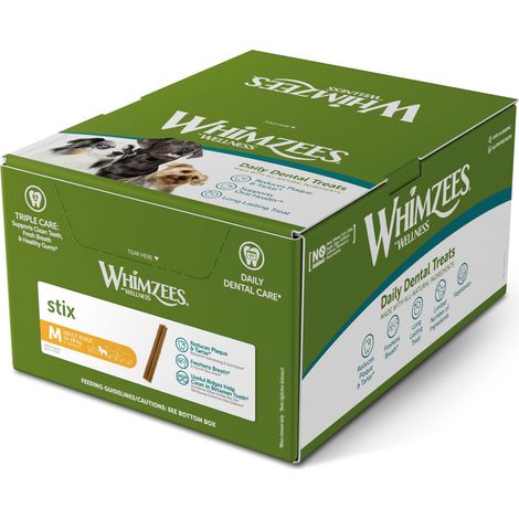 Whimzees WHIMZEES Stix snack dentali naturali per cani (1/2)