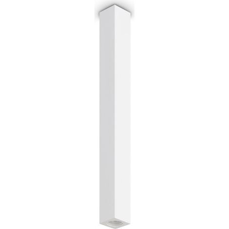 Ideal Lux Plafoniera moderna Look 1 luce GU10 gesso