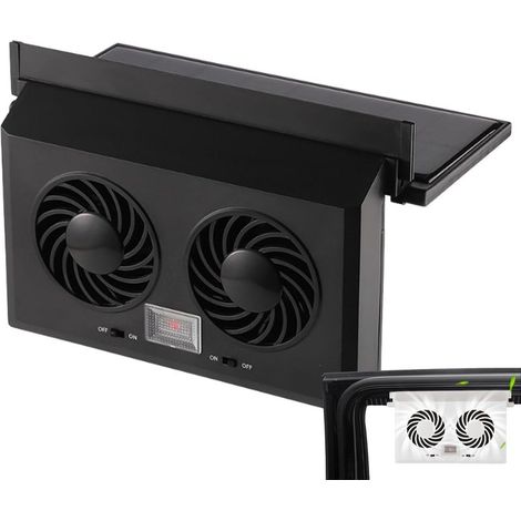 Ventilateur De Voiture À Énergie Solaire Installation Facile (1/5)