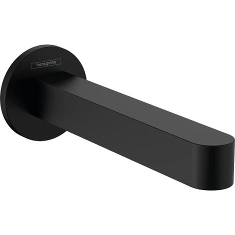 Hansgrohe Finoris - Bocca di erogazione per vasca da bagno, nero opaco 76410670 (1/4)
