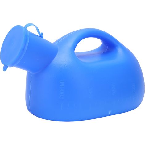 Urinoir homme 2000ML grande capacité, poignée ergonomique, plastique résistant à l’usure, design pratique pour usage masculin. (1/5)