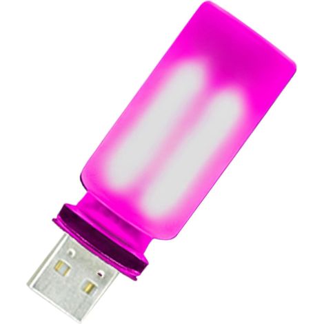 Veilleuse tactile à luminosité réglable, lampe portable en verre dépoli, idéale pour une chambre ou un couloir (1/5)