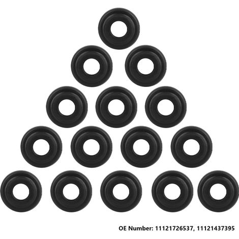 Joint de Cache de Soupapes Moteur pour BMW E46 E39 E60 E65 E66 E53 E83 Kit d'Étanchéité 6 Pièces 11121726537 (1/5)