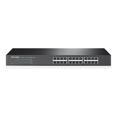 TP-Link TL-SF1024 Unmanaged Fast Ethernet (10/100) 1U Grau (1/5)